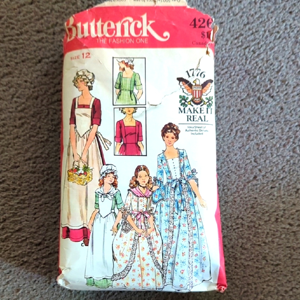 Butterick 4260 Vintage Sewing Pattern